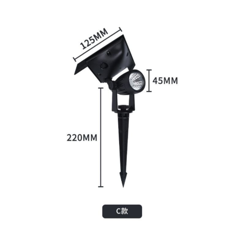 Waterproof Solar powered model light